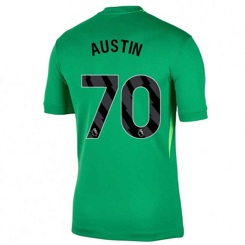 Danxen Kinder Jack Austin #70 Trikot Grün Schwarz Torwarttrikot 2025/26 Österreich