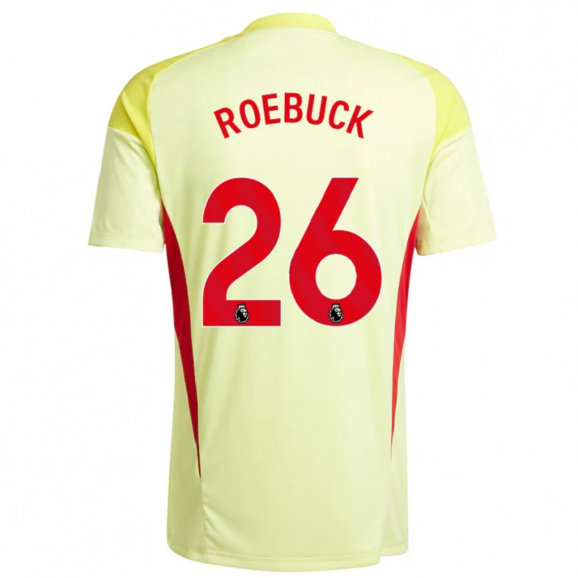 Danxen Kinder Ellie Roebuck #26 Trikot Hellgelb Torwarttrikot 2025/26 Österreich