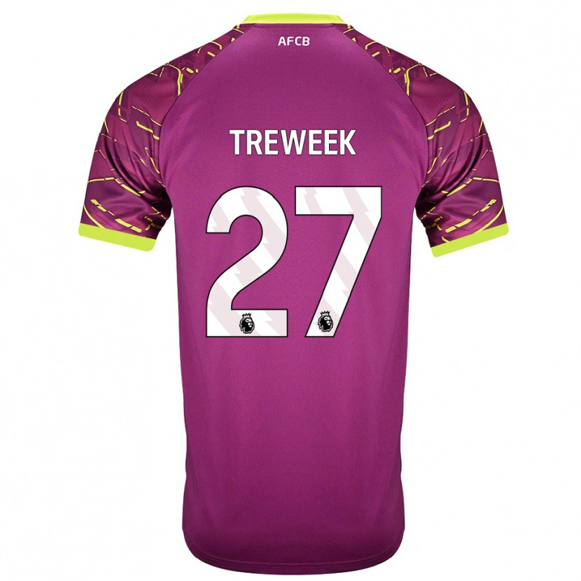 Danxen Kinder Amber Treweek #27 Trikot Dunkles Magenta Torwarttrikot 2025/26 Österreich
