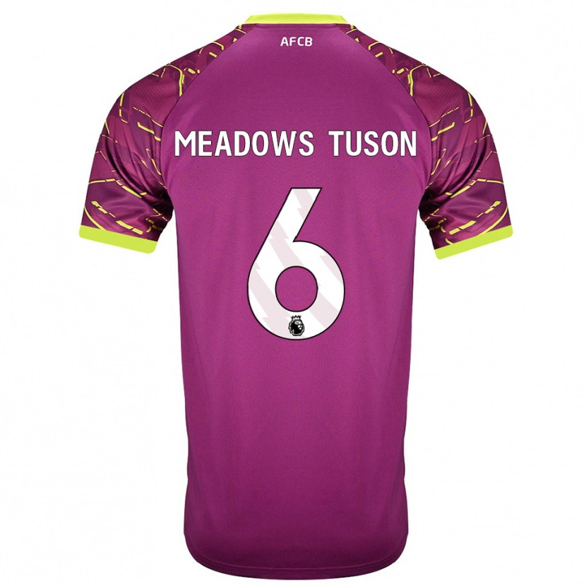 Danxen Kinder Freya Meadows Tuson #6 Trikot Dunkles Magenta Torwarttrikot 2025/26 Österreich