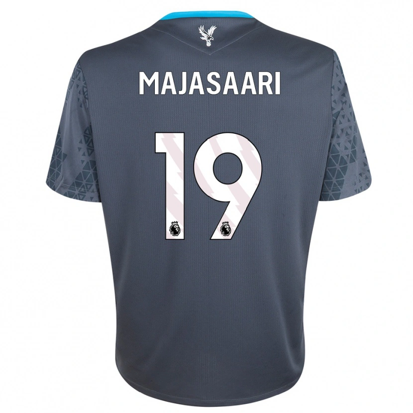 Danxen Kinder Milla-Maj Majasaari #19 Trikot Dunkelgrau Weiß Torwarttrikot 2025/26 Österreich