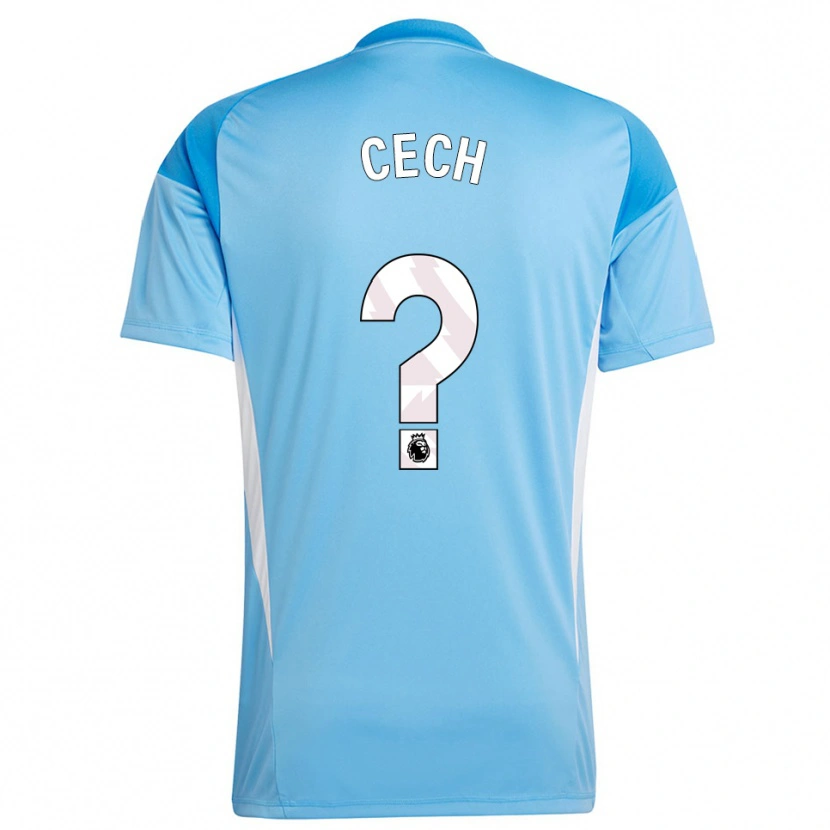 Danxen Kinder Damian Cech #0 Trikot Blau Weiß Torwarttrikot 2025/26 Österreich