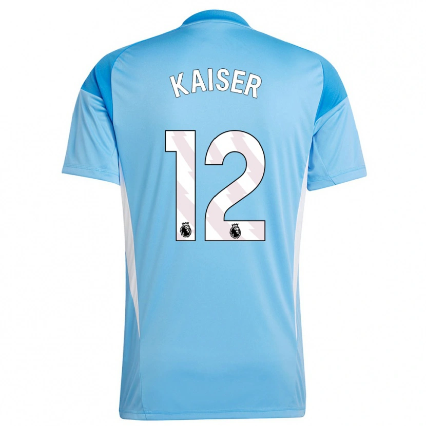 Danxen Kinder Dino Kaiser #12 Trikot Blau Weiß Torwarttrikot 2025/26 Österreich