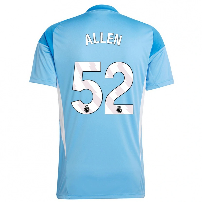 Danxen Kinder Michael Allen #52 Trikot Blau Weiß Torwarttrikot 2025/26 Österreich
