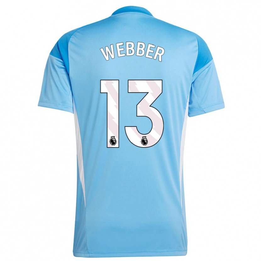 Danxen Kinder Amber Webber #13 Trikot Blau Weiß Torwarttrikot 2025/26 Österreich