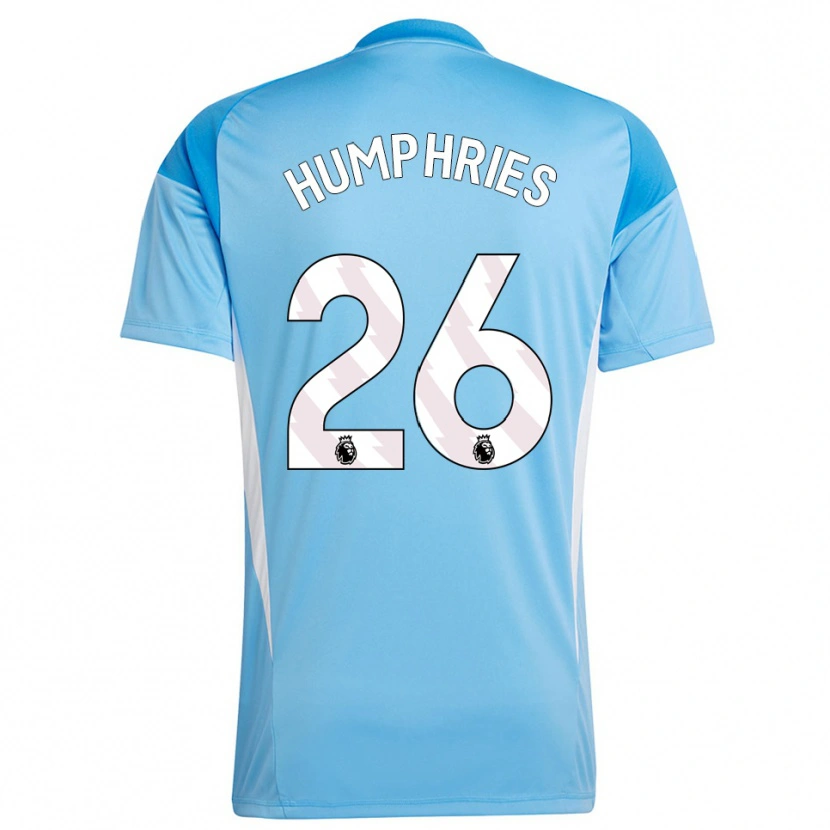 Danxen Kinder Marni Humphries #26 Trikot Blau Weiß Torwarttrikot 2025/26 Österreich
