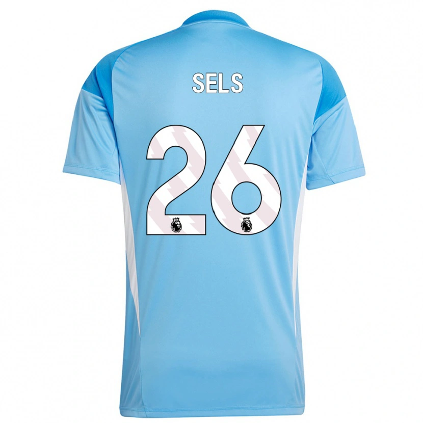 Danxen Kinder Matz Sels #26 Trikot Blau Weiß Torwarttrikot 2025/26 Österreich
