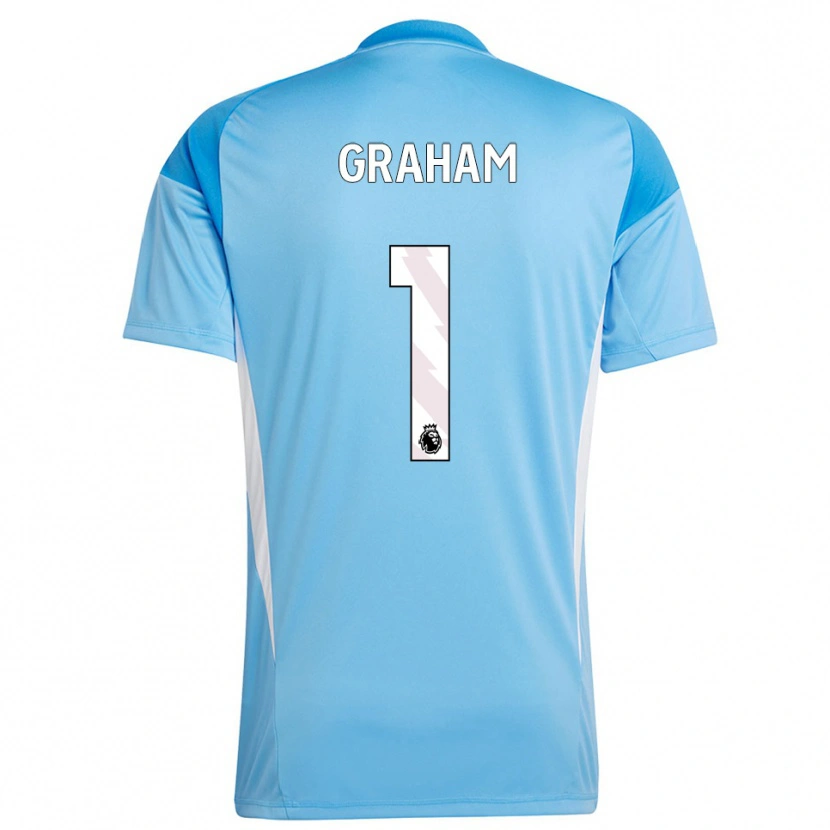 Danxen Kinder Ally Graham #1 Trikot Blau Weiß Torwarttrikot 2025/26 Österreich