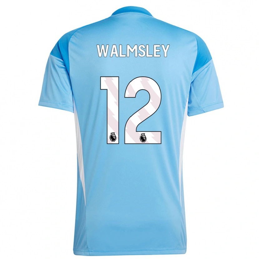 Danxen Kinder Joseph Walmsley #12 Trikot Blau Weiß Torwarttrikot 2025/26 Österreich