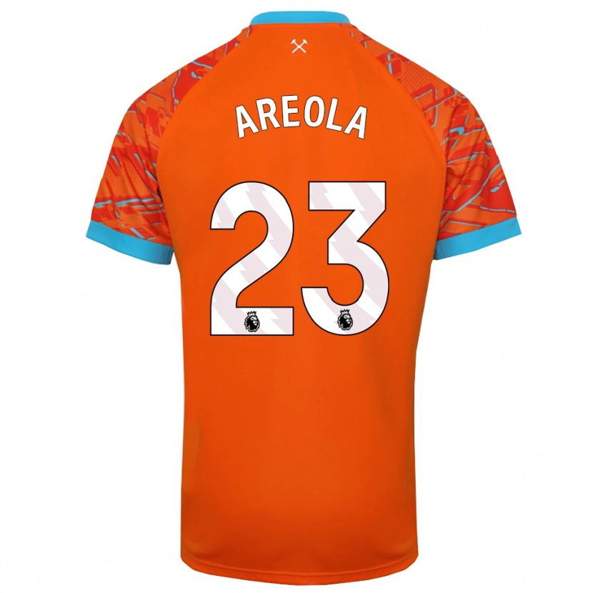 Danxen Kinder Alphonse Areola #23 Trikot Orange Weiß Torwarttrikot 2025/26 Österreich