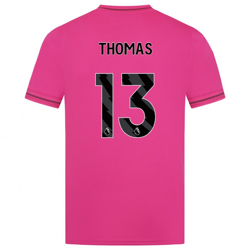 Danxen Kinder Bec Thomas #13 Trikot Magenta Schwarz Torwarttrikot 2025/26 Österreich