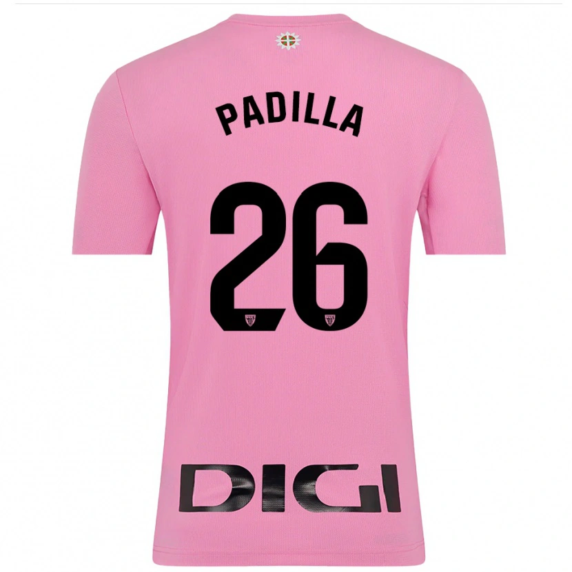 Danxen Kinder Álex Padilla #26 Trikot Pink Schwarz Torwarttrikot 2025/26 Österreich
