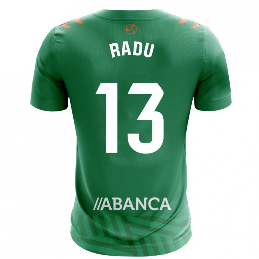 Danxen Kinder Ionuț Radu #13 Trikot Grün Weiß Torwarttrikot 2025/26 Österreich