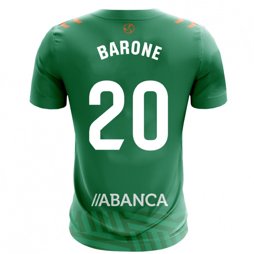 Danxen Kinder Caio Barone #20 Trikot Grün Weiß Torwarttrikot 2025/26 Österreich