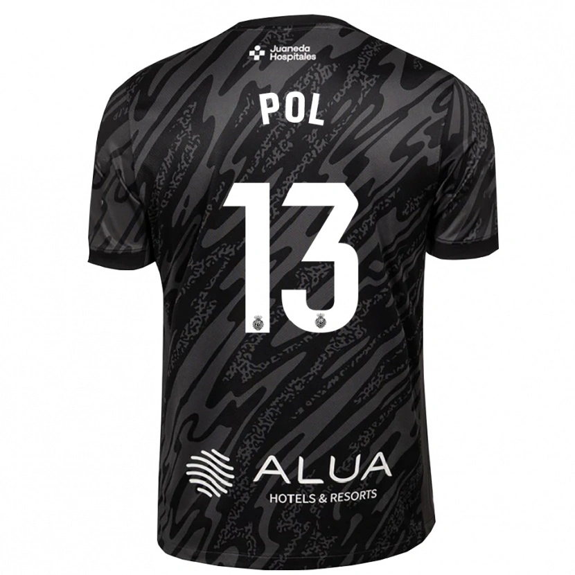Danxen Kinder Joan Pol #13 Trikot Dunkelgrau Schwarz Torwarttrikot 2025/26 Österreich