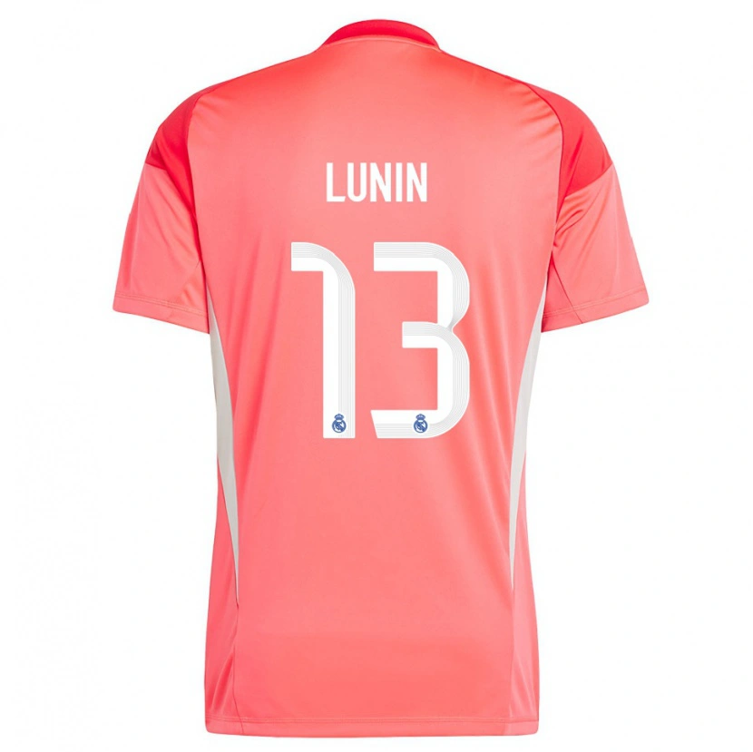 Danxen Kinder Andriy Lunin #13 Trikot Orange Rot Weiß Torwarttrikot 2025/26 Österreich