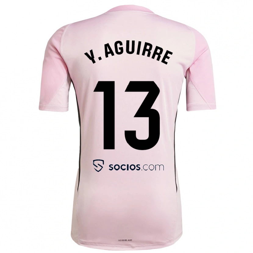 Danxen Kinder Yolanda Aguirre Gutiérrez #13 Trikot Pink Schwarz Torwarttrikot 2025/26 Österreich