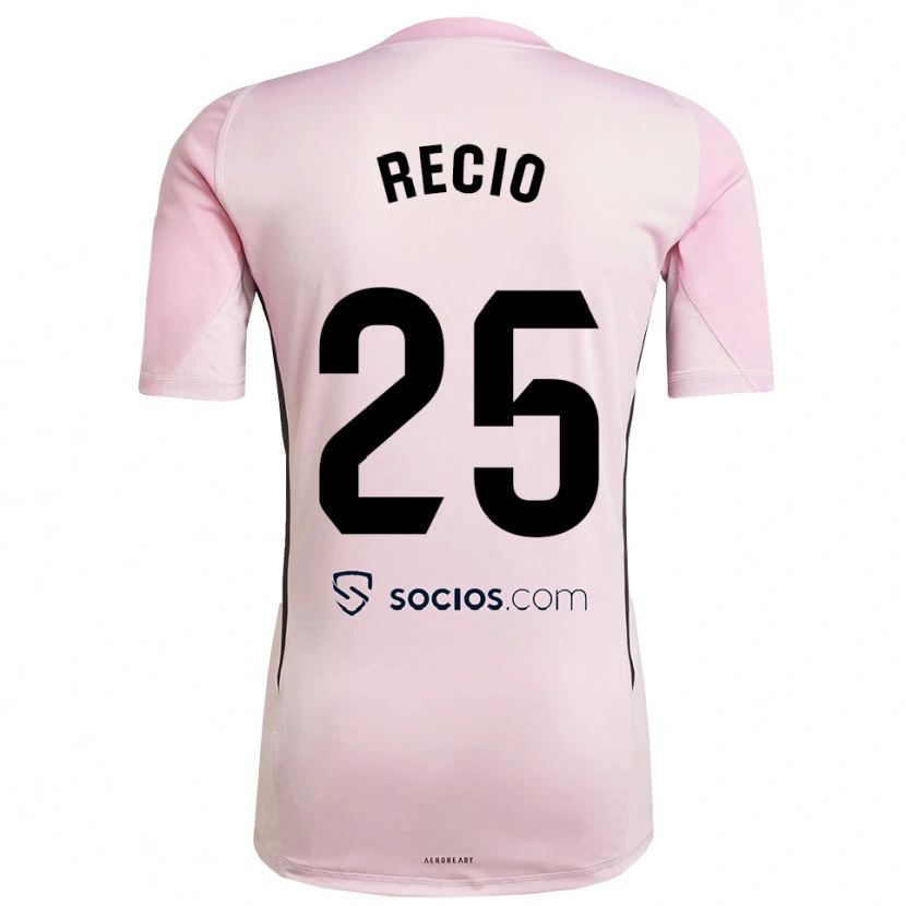 Danxen Kinder Sergio Recio #25 Trikot Pink Schwarz Torwarttrikot 2025/26 Österreich
