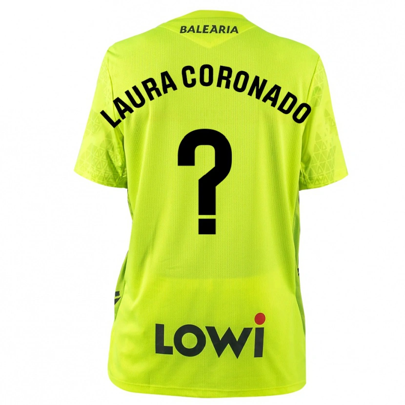 Danxen Kinder Laura Coronado Vilchez #0 Trikot Leuchtgrün Schwarz Torwarttrikot 2025/26 Österreich