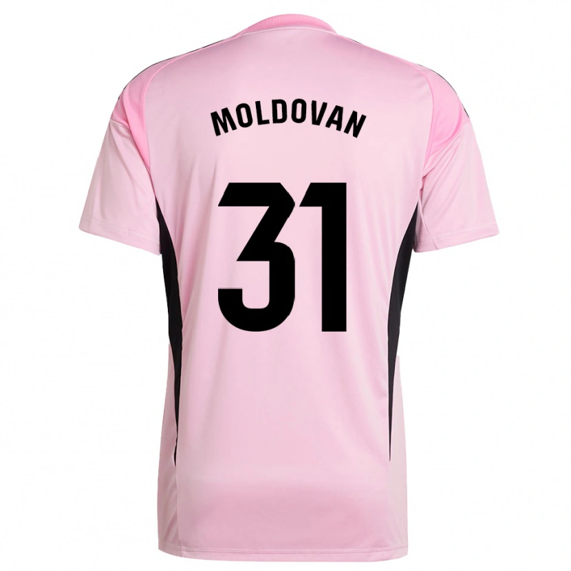 Danxen Kinder Horațiu Moldovan #31 Trikot Pink Schwarz Torwarttrikot 2025/26 Österreich