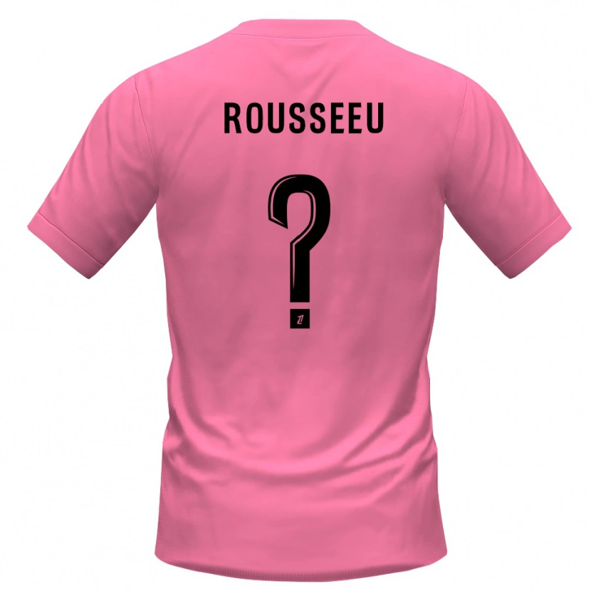 Danxen Kinder Justine Rousseeu #0 Trikot Pink Schwarz Torwarttrikot 2025/26 Österreich