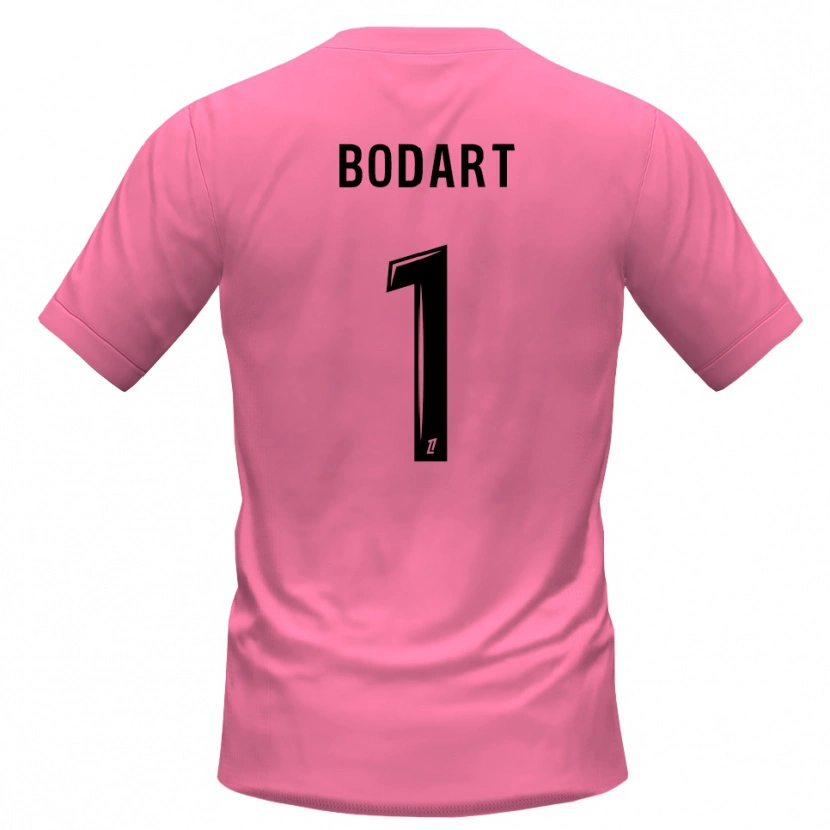 Danxen Kinder Arnaud Bodart #1 Trikot Pink Schwarz Torwarttrikot 2025/26 Österreich
