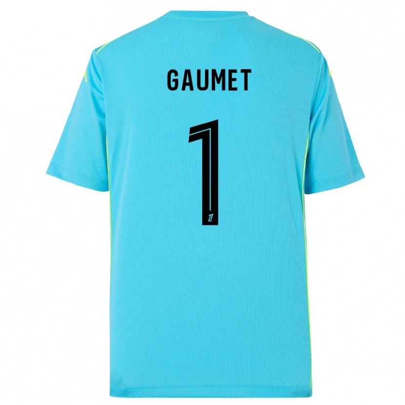 Danxen Kinder Noa Gaumet #1 Trikot Himmelblau Schwarz Torwarttrikot 2025/26 Österreich