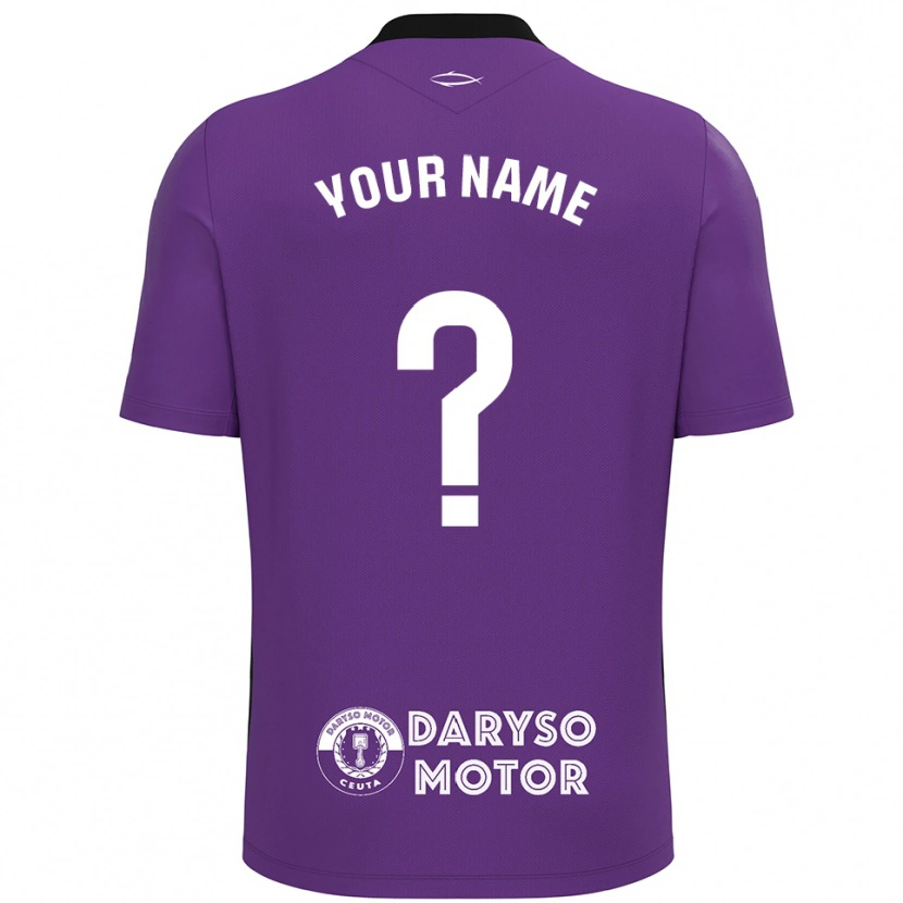 Danxen Kinder AD Ceuta Trikot Violett Weiß Torwarttrikot 2025/26 Österreich