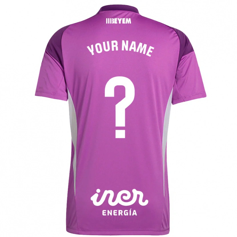 Danxen Kinder Albacete Balompié Trikot Flieder Violett Torwarttrikot 2025/26 Österreich