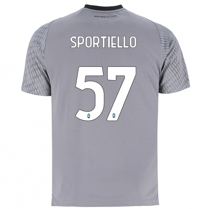 Danxen Kinder Marco Sportiello #57 Trikot Grau Blau Rot Torwarttrikot 2025/26 Österreich