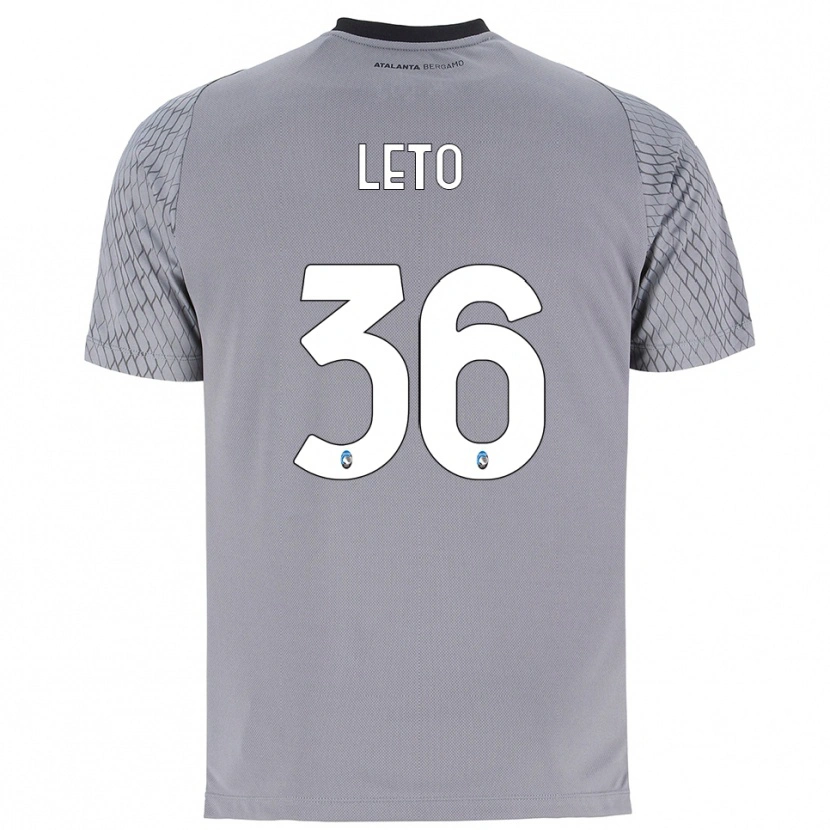 Danxen Kinder Manuel Leto #36 Trikot Grau Blau Rot Torwarttrikot 2025/26 Österreich