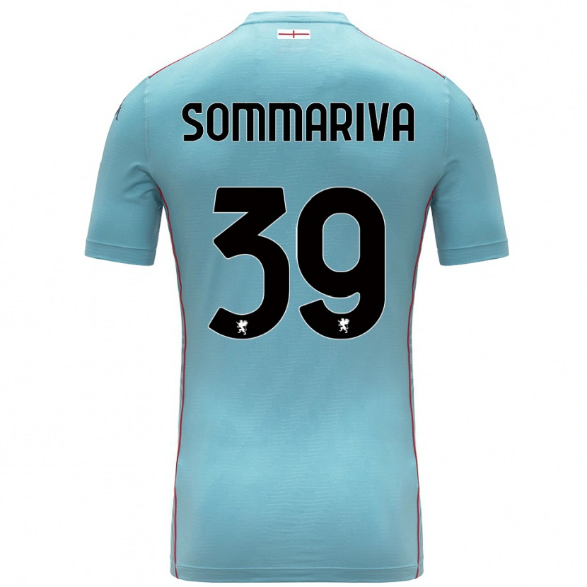 Danxen Kinder Daniele Sommariva #39 Trikot Blau Grau Torwarttrikot 2025/26 Österreich