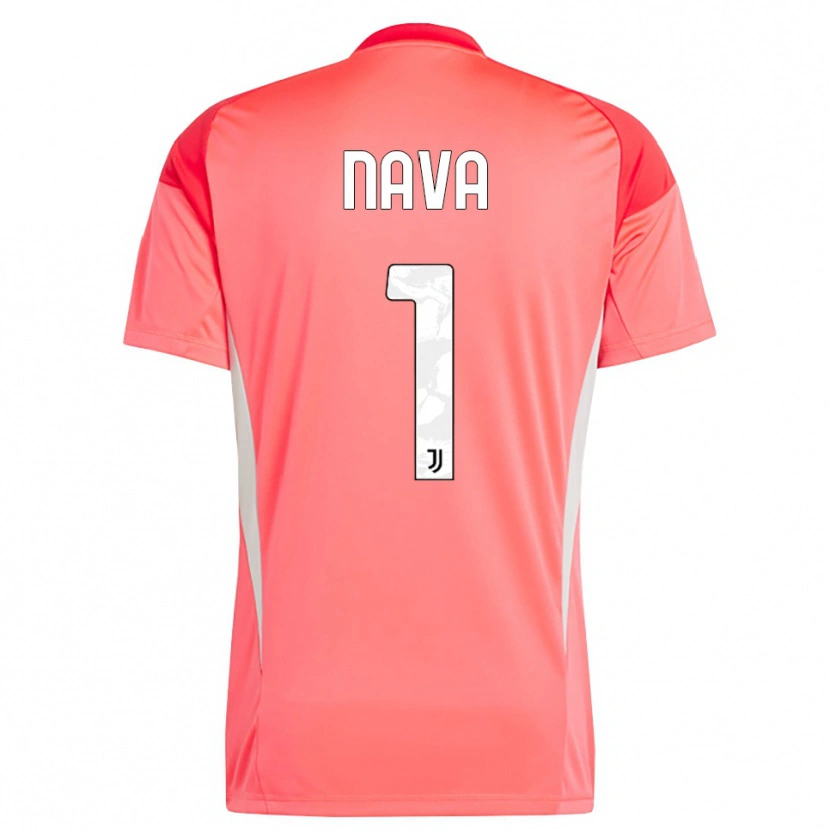 Danxen Kinder Sebastiano Nava #1 Trikot Rot Orange Torwarttrikot 2025/26 Österreich