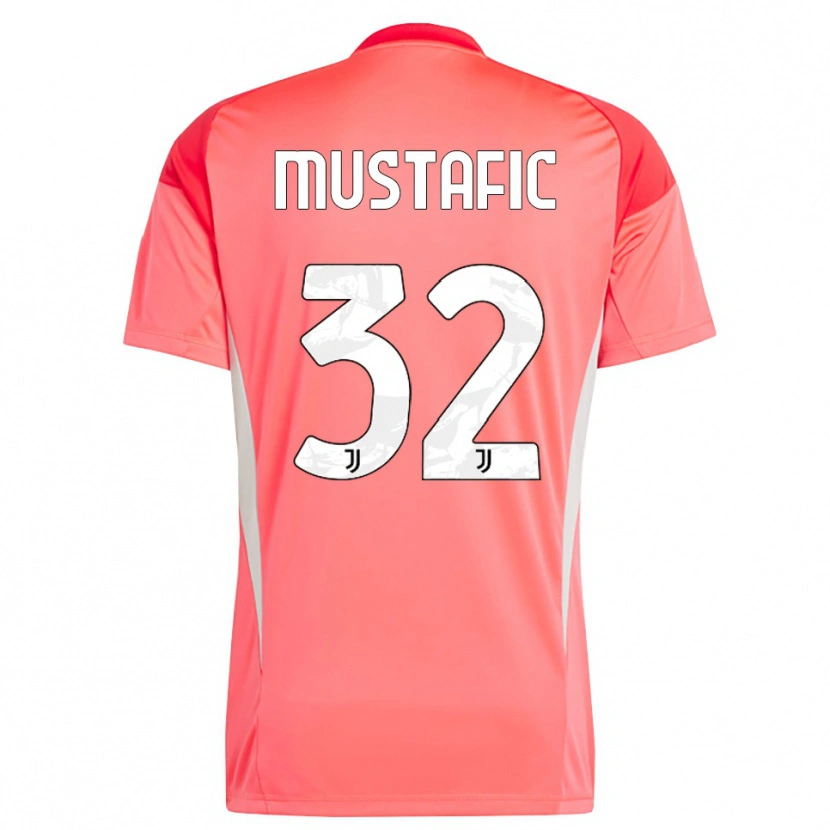 Danxen Kinder Emma Mustafic #32 Trikot Rot Orange Torwarttrikot 2025/26 Österreich