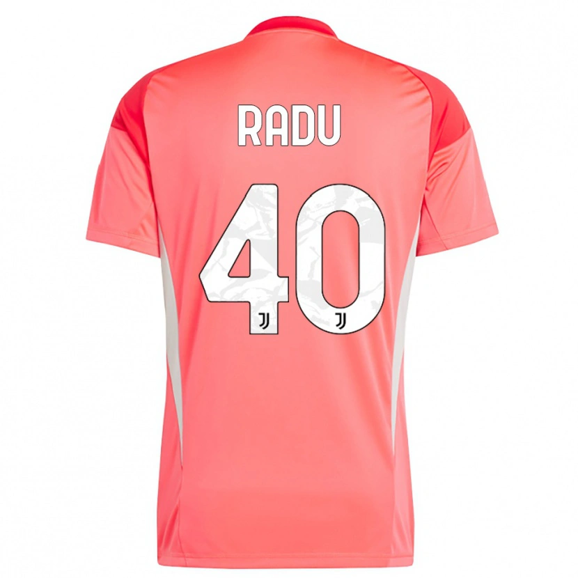 Danxen Kinder Riccardo Radu #40 Trikot Rot Orange Torwarttrikot 2025/26 Österreich