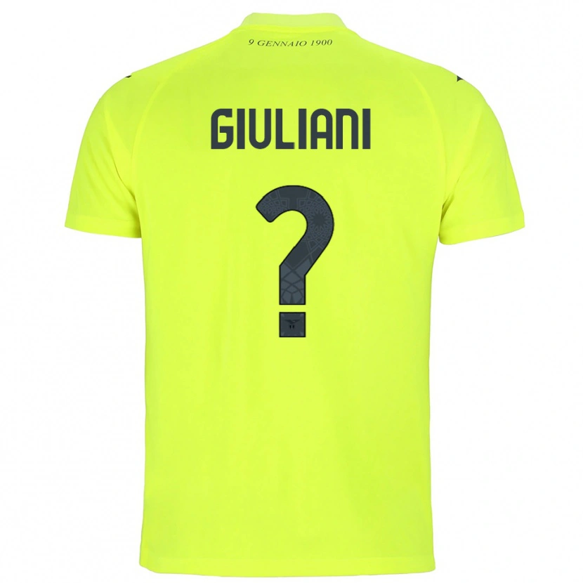 Danxen Kinder Alessio Giuliani #0 Trikot Fluoreszierendes Grün Torwarttrikot 2025/26 Österreich