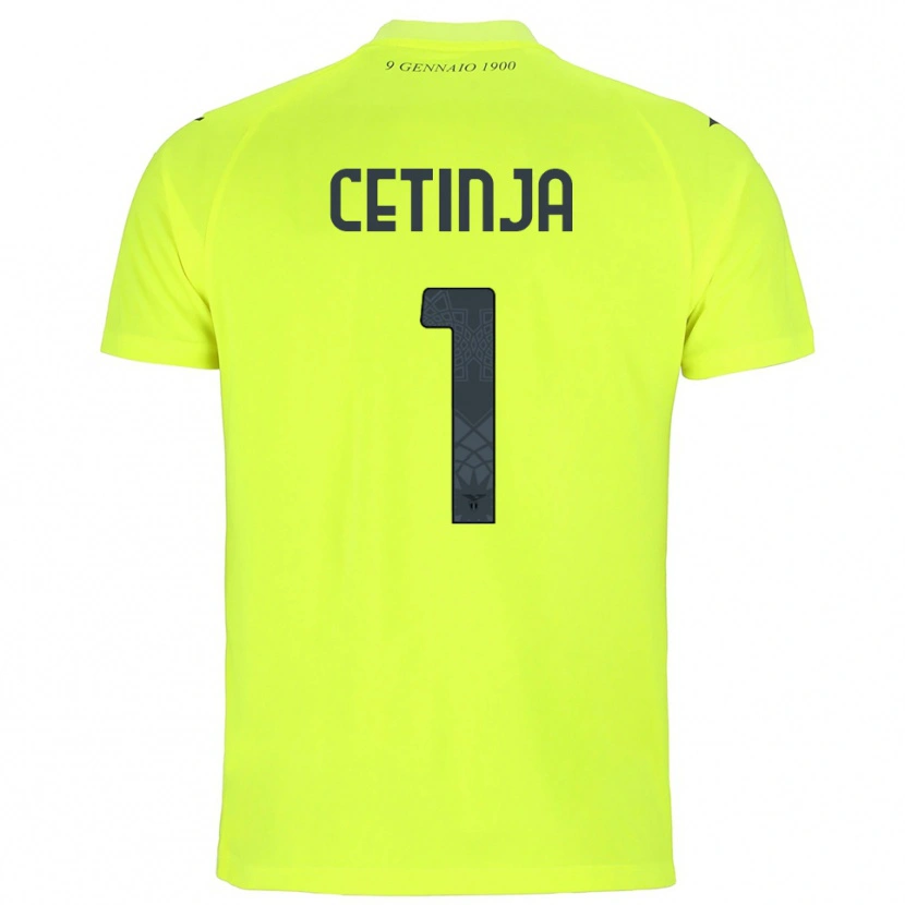 Danxen Kinder Sara Cetinja #1 Trikot Fluoreszierendes Grün Torwarttrikot 2025/26 Österreich