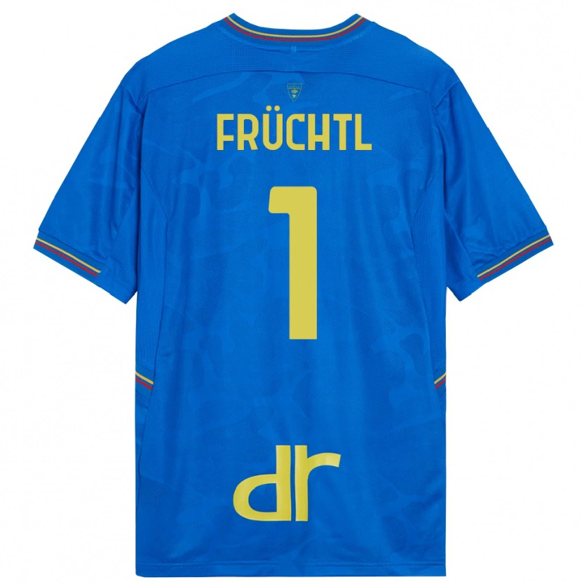 Danxen Kinder Christian Früchtl #1 Trikot Königsblau Braun Torwarttrikot 2025/26 Österreich