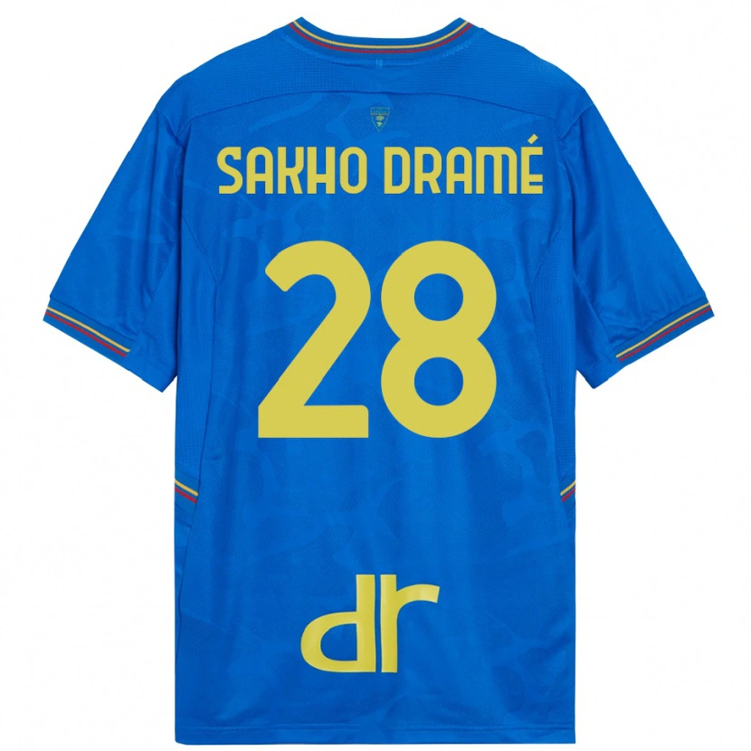Danxen Kinder Samba Sakho Dramé #28 Trikot Königsblau Braun Torwarttrikot 2025/26 Österreich