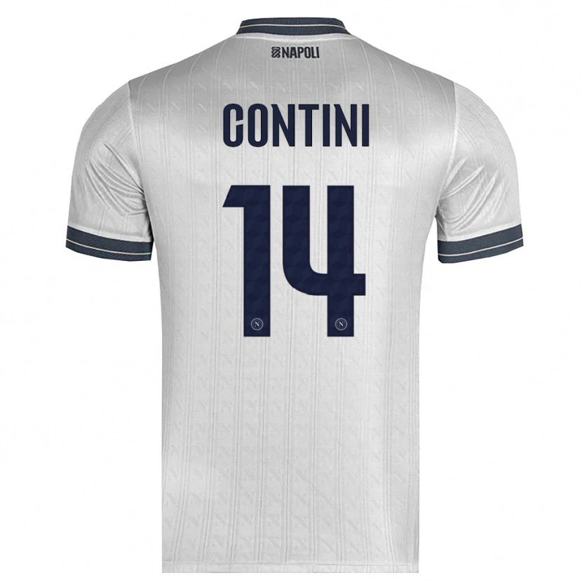 Danxen Kinder Nikita Contini #14 Trikot Hellgrau Torwarttrikot 2025/26 Österreich