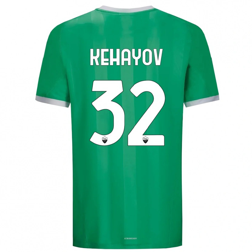 Danxen Kinder Atanas Kehayov #32 Trikot Grün Weiß Torwarttrikot 2025/26 Österreich