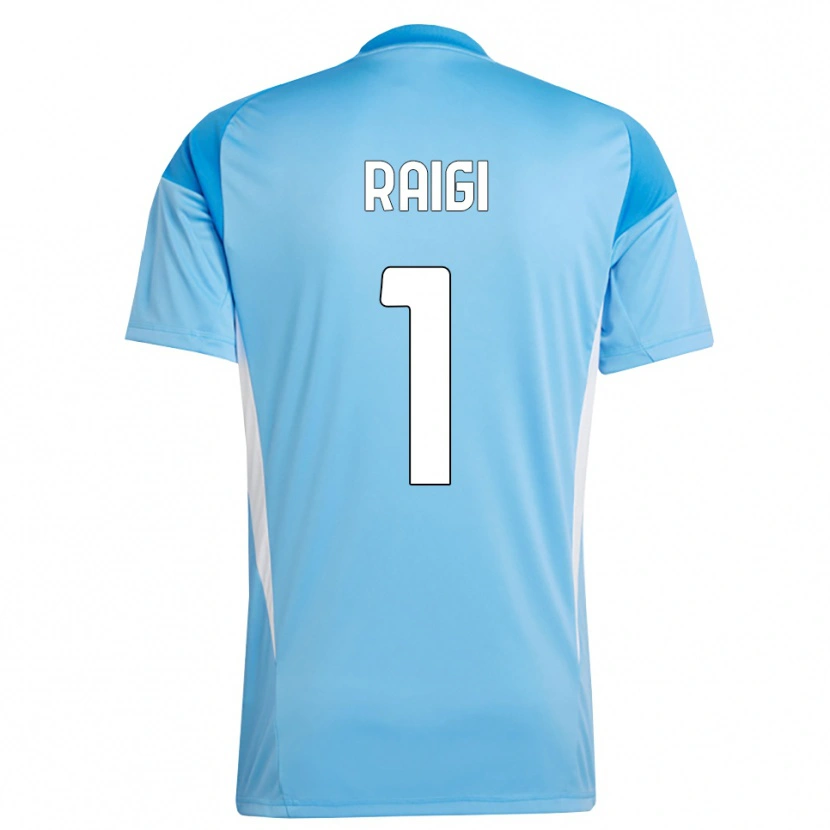 Danxen Kinder Francesco Raigi #1 Trikot Himmelblau Weiß Torwarttrikot 2025/26 Österreich