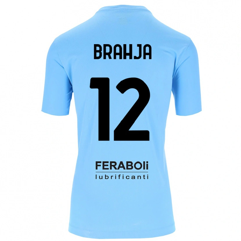 Danxen Kinder Thomas Brahja #12 Trikot Himmelblau Schwarz Torwarttrikot 2025/26 Österreich
