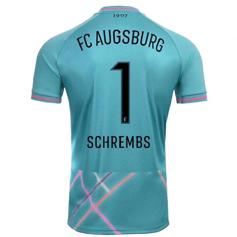 Danxen Kinder Luis Schrembs #1 Trikot Hellseegrün Torwarttrikot 2025/26 Österreich