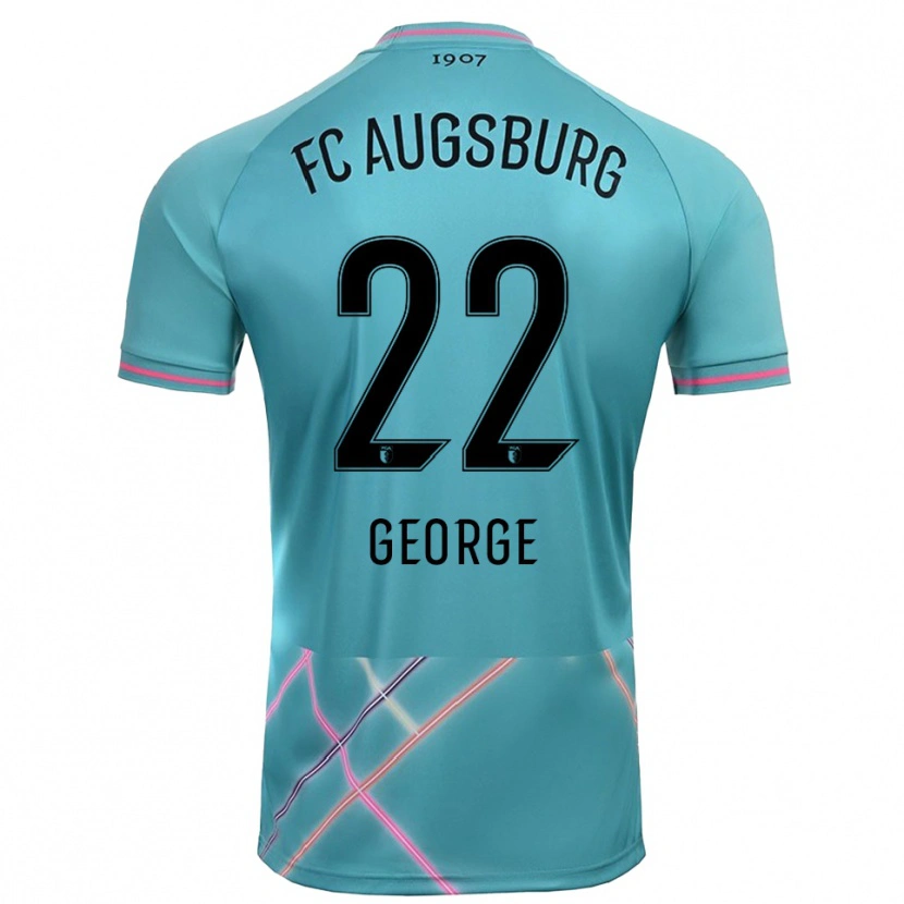 Danxen Kinder Noah George #22 Trikot Hellseegrün Torwarttrikot 2025/26 Österreich