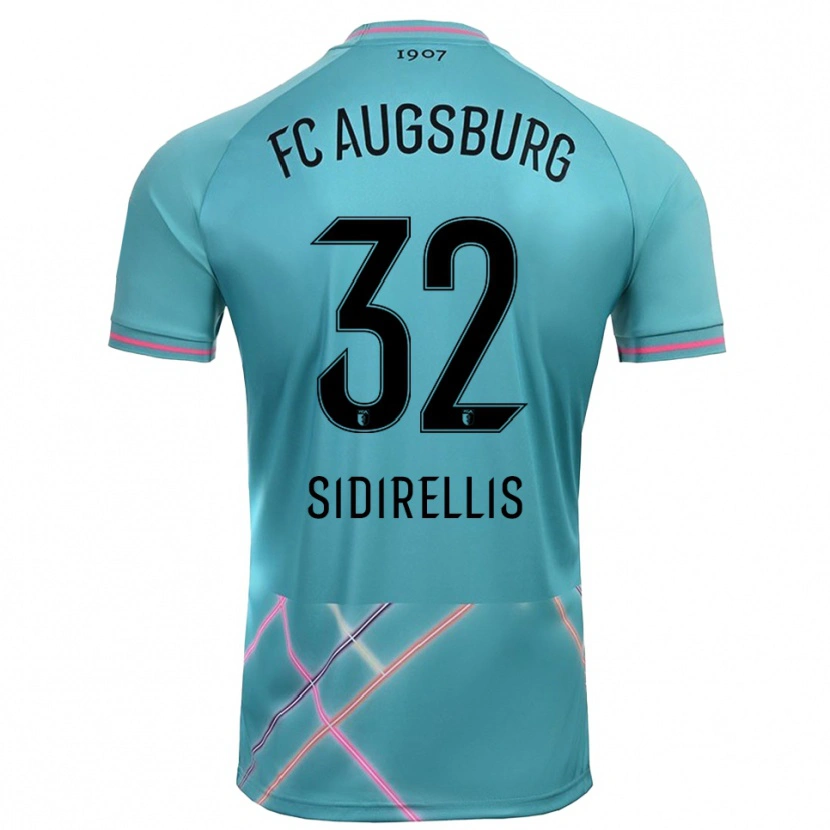 Danxen Kinder Konstantinos Sidirellis #32 Trikot Hellseegrün Torwarttrikot 2025/26 Österreich