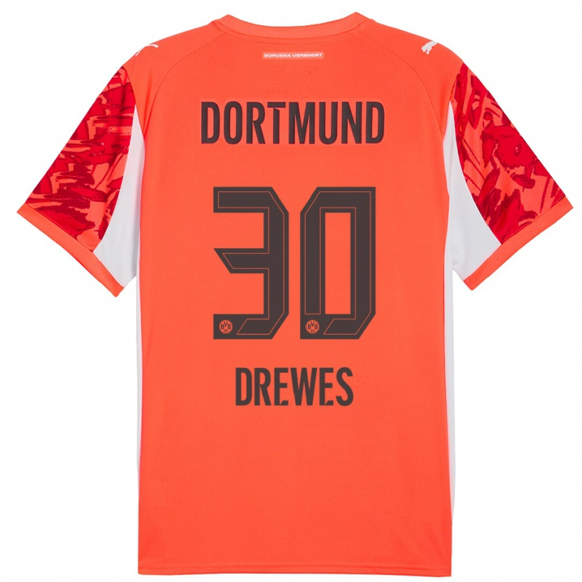 Danxen Kinder Patrick Drewes #30 Trikot Rot Orange Torwarttrikot 2025/26 Österreich