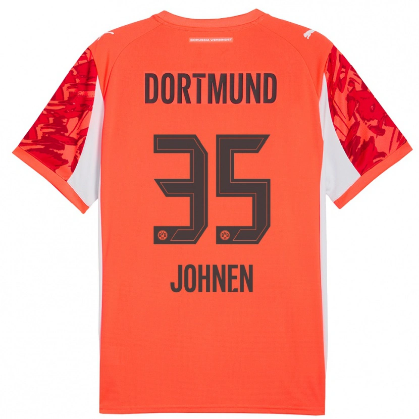 Danxen Kinder Marcel Johnen #35 Trikot Rot Orange Torwarttrikot 2025/26 Österreich