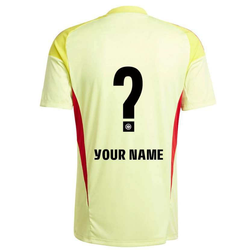 Danxen Kinder Eintracht Frankfurt Trikot Hellgelb Schwarz Torwarttrikot 2025/26 Österreich