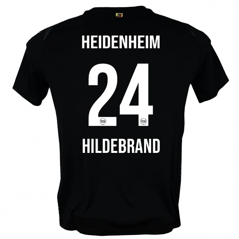 Danxen Kinder Jan Hildebrandt #24 Trikot Dunkelgrau Schwarz Torwarttrikot 2025/26 Österreich